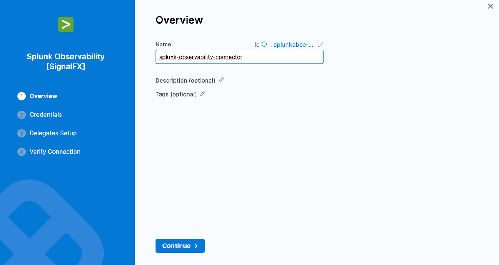 Create Splunk Connector