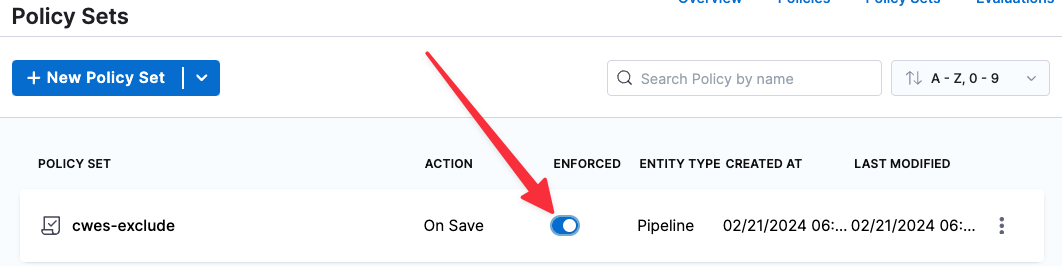 Select policy sample